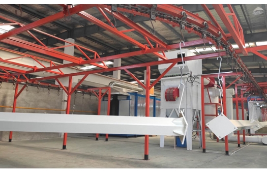 江陰無錫靜電噴塑 噴漆噴塑生產線