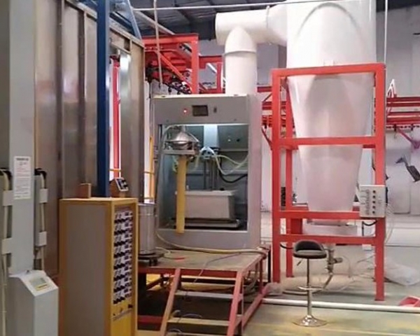 江陰自動手動噴漆箱視頻展示